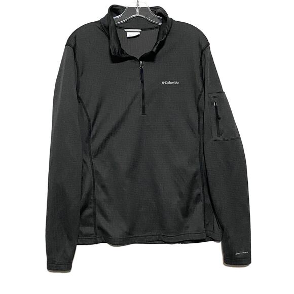 Columbia Park View Grid Half Zip Fleece Pullover Women XL Gorpcore Hiking Casual - Picture 1 of 8